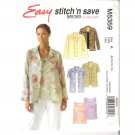 McCall's M5359 UNCUT Misses Shirts and Tops  SZ 8-14 Stitch 'n Save Sewing Pattern