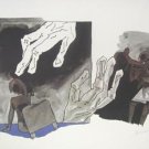Mother Teresa by M.F.Husain Signed limited edition print Indian Contemporary art