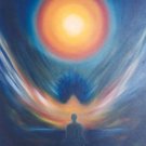 Enlightenment by Rajesh Baderia signed limited edition reproduction print Indian Contemporary art