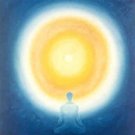 Enlightenment by Rajesh Baderia oil on canvas spiritual expressionism Mysticism