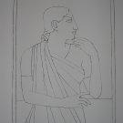 untitled2 by Lalu Shaw- Signed limited edition Lithograph Indian Contemporary art