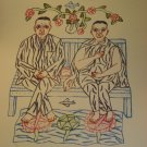 Untitled by Arpita Singh- Signed limited edition Serigraph Indian Contemporary art