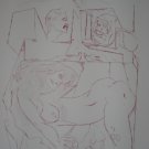 Love in Udaypur by Jatin Das-Signed limited edition Etching Indian Contemporary art Love in Udaypur by Jatin Das-Signed limited edition Etching Indian Contemporary art