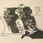 untitled by K Khosa-Signed limited edition Lithograph Indian Contemporary art