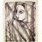 Untitled by Sanat Kar- signed limited edition Etching