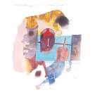Untitled from“ Passage into Human Space”Husain Signed limited edition Indian Contemporary art