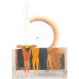 Untitled from“ Passage into Human Space”Husain Signed limited edition Indian Contemporary art