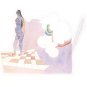 Untitled from“ Passage into Human Space”Husain Signed limited edition Indian Contemporary art