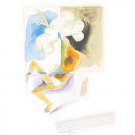 Untitled from“ Passage into Human Space”Husain Signed limited edition Indian Contemporary art