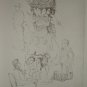 Etching by Sakti Burman