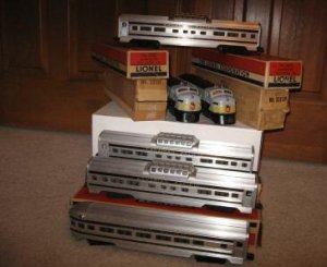 Lionel Boxes 2296W Complete F3 CP Pass Set 2373 lionel