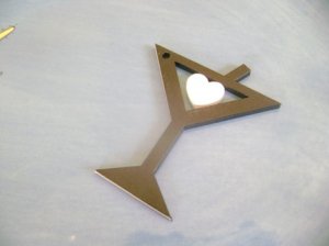 Laser Cut Martini Glass - Absolutely Awesome