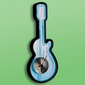 Clock LS-C-GUITAR-BU
