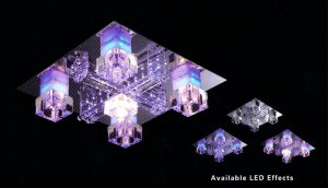 Ceiling lamp LED 2008/4+1
