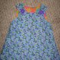Flowered A-line dress