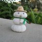Sea Urchin Snowman Ornament