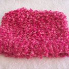 Hand-knitted kids hat, pink
