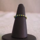 Simple ring, blue and yellow