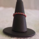 Simple ring, blue and orange
