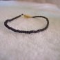 Beaded bracelet, black