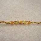 Wish bracelet (orange and yellow) - orange and yellow alternating (5)