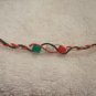 Wish bracelet (red, white, green) - red, white, and green