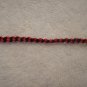 Black and red knotted
