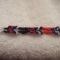 Broken ladder - red, white, blue and black