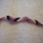 "Z" chevron zipper pull/bookmark - black, white, pink, purple