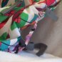 "Z" chevron zipper pull/bookmark - black, white, pink, purple