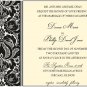 Donna Wedding Invitation Set- 25 invitations and RSVP Cards