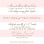 Modern Elegant Stripe Invitation