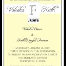 Grand Statement Wedding Invitation- 25 Count