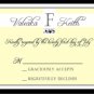 Grand Statement Wedding Invitation- 25 Count