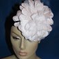 Sabrina Fascinator T20 White