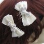 Rhinestone Bows Comb T30