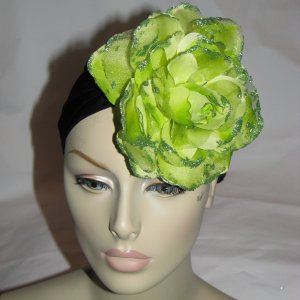 Rosy Fascinator T12 Green