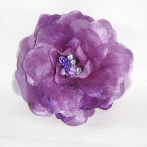 Diana Fascinator T15 Purple