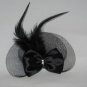 Rosa Fascinator on metal comb