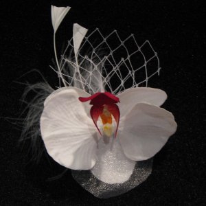 Orchid Flower Fascinator