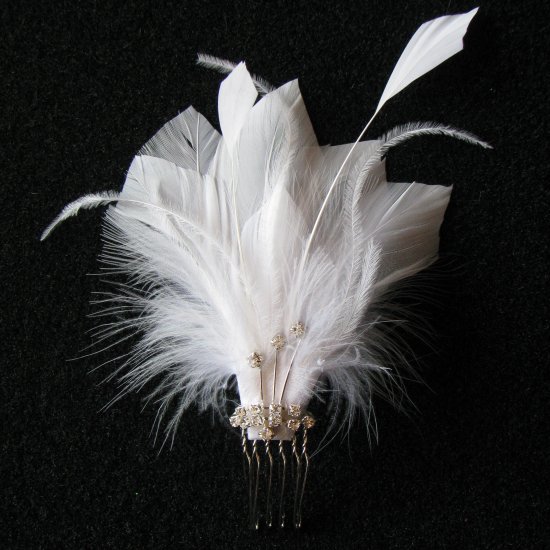 Sabrina Feathers Hair Piece