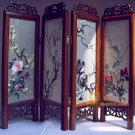 Four-Folding Double-side Screen~Chinese Embroidery