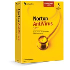 2007 Norton Antivirus 5 Pack