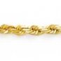 10k Dia-cut Rope Necklace 18 Inch  - Retail  $214.95
