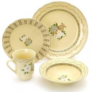 Studio Nova Village Square 16-piece Stoneware Set  -  Retail  $119.99