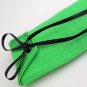 Electric Green Fabric Gift Card Wrap Black Ribbon