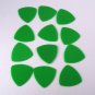 Large Green Rounded Triangle Guitar Picks