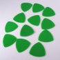 Large Green Rounded Triangle Guitar Picks