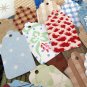 12 Gift Tags Recycled Wallpaper Wall Coverings
