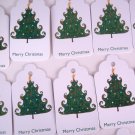 Merry Christmas Gift Tags Tree Design